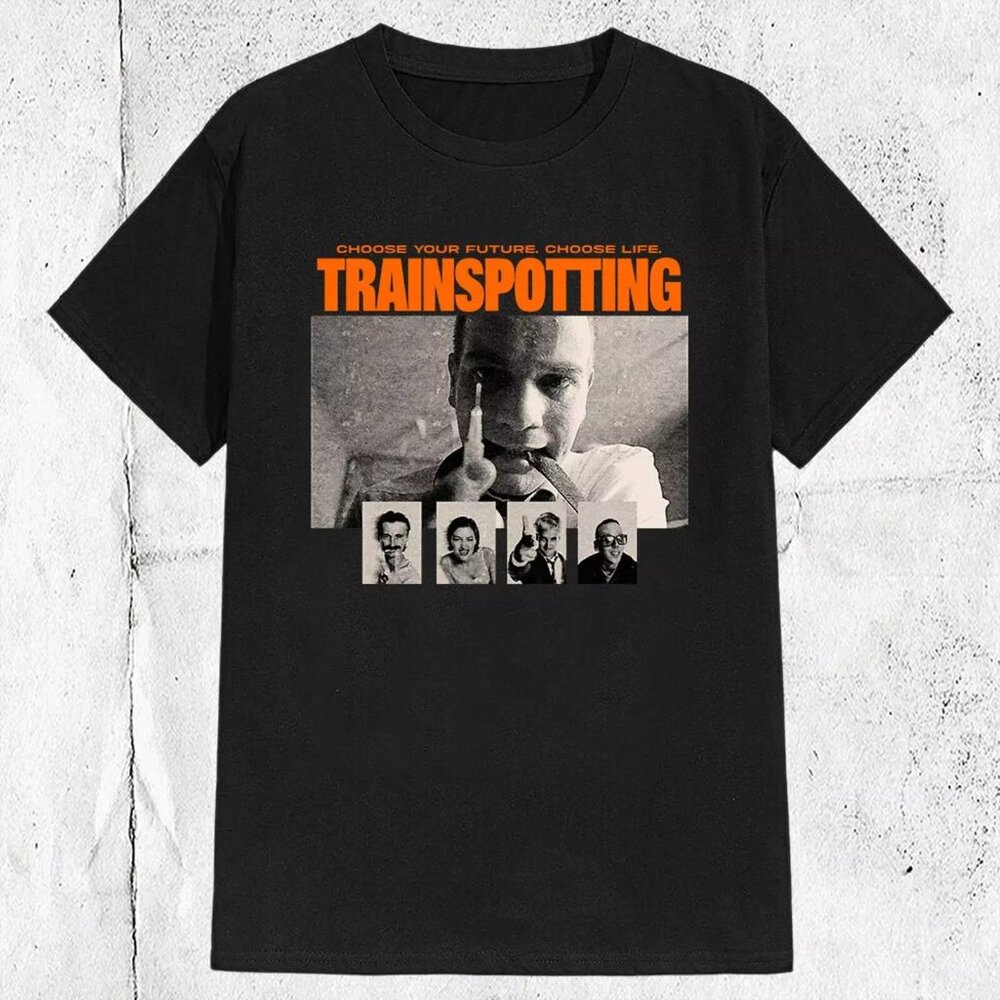 Trainspotting Movie T-shirt, Movie Graphics T Shirt